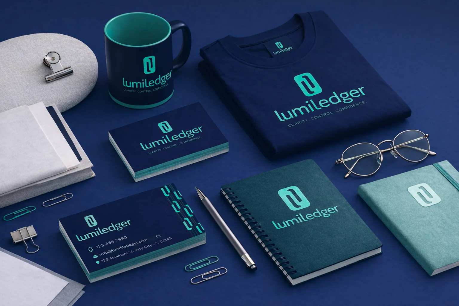 LumiLedger — brand and website by Great Digital Marketing
